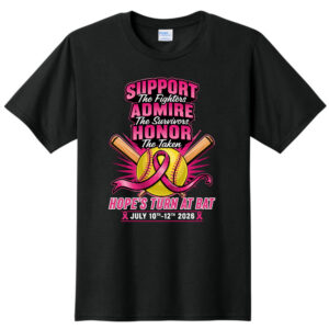 Hope's Turn At Bat Softstyle Short-Sleeve T-Shirt