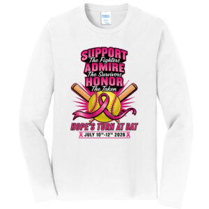 Hope's Turn At Bat Softstyle Long-Sleeve T-shirt