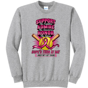 Hope's Turn At Bat Crewneck Sweatshirt