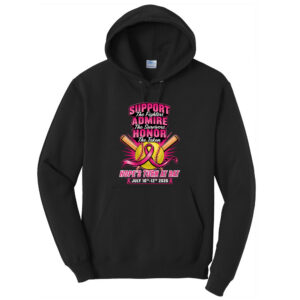 Hope's Turn At Bat Pullover Hoodie